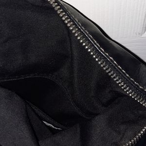 Small black faux leather purse from Nine West